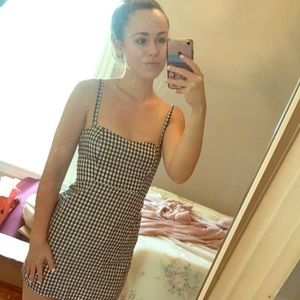 Brandy Melville gingham dress